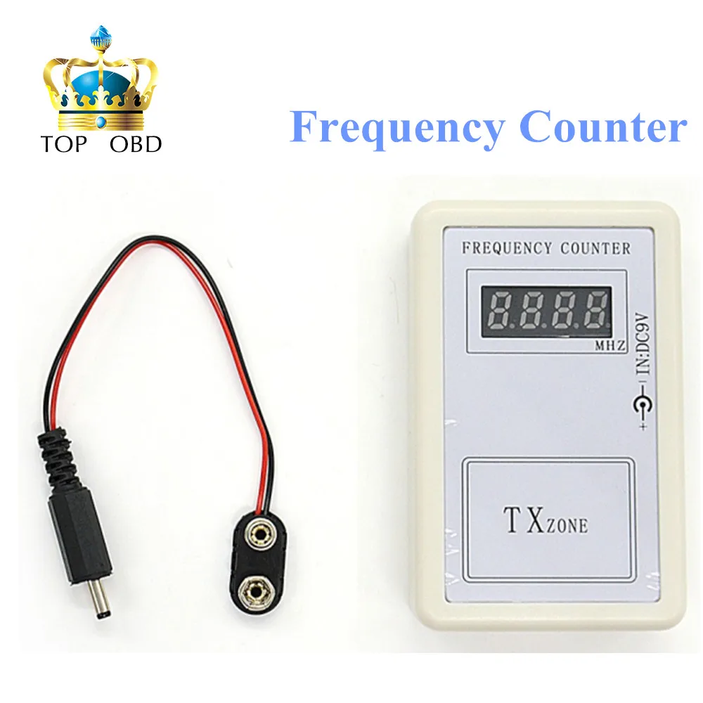 

Frequency Counter Indicator Detector Cymometer Remote Control Transmitter Frequency Meter Scanner Wavemeter 250-450MHZ