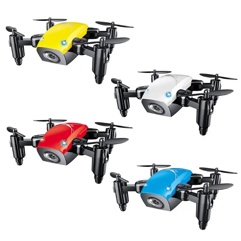 RC Helicopter S9HW Mini Drone S9 No Camera Foldable Drones Altitude Hold Quadcopter  
