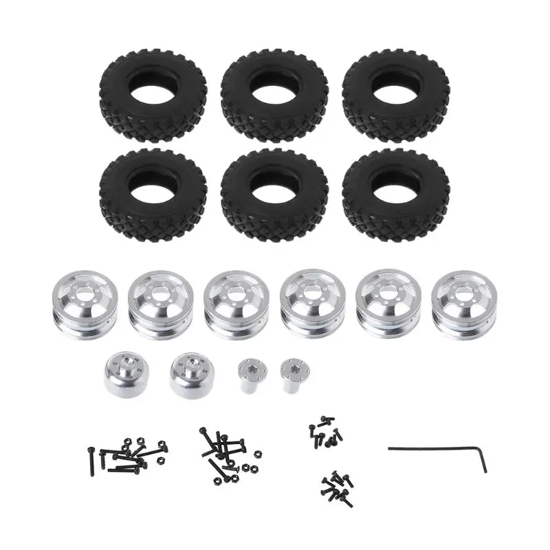 

RC Car Part 4WD Metal Wheel Tire Hub For WPL B14 B16 B24 B36 DIY Upgrade Accessories