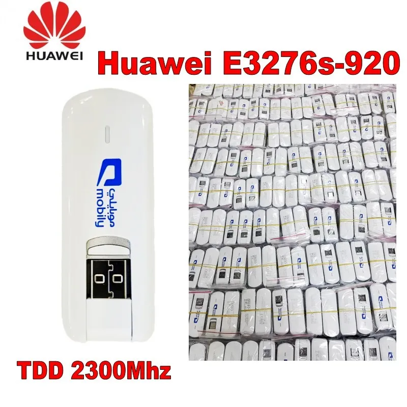 Huawei E3276s-920 150Mbp 4 г Мобильный широкополосный модем + 4 г CRC9 антенны