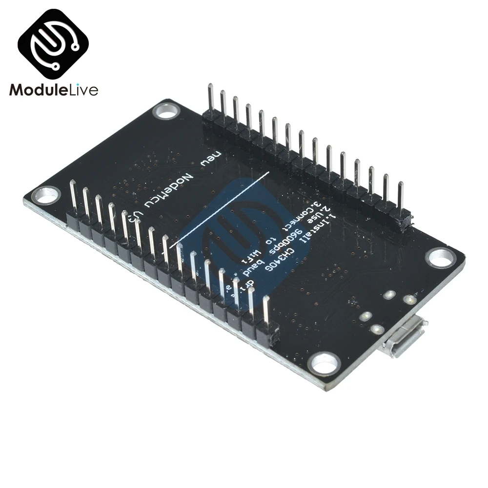 ESP8266 CH340G CH340 G Esp-12E NodeMcu Беспроводной WI-FI разъем модуля макетная плата на Micro USB плавкого CP2102