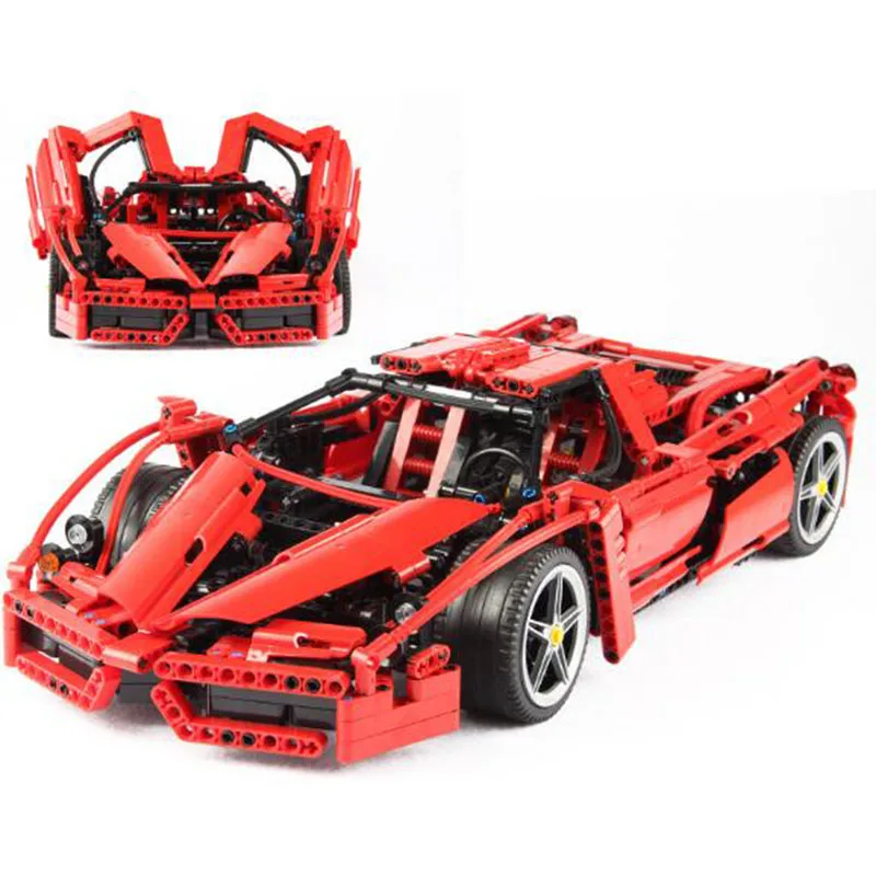 

1359pcs Bela 9186 Technic RC Enzo 1:10 Car Model Building Blocks Bricks Sets Educational Jigsaw DIY Gift toys 8653