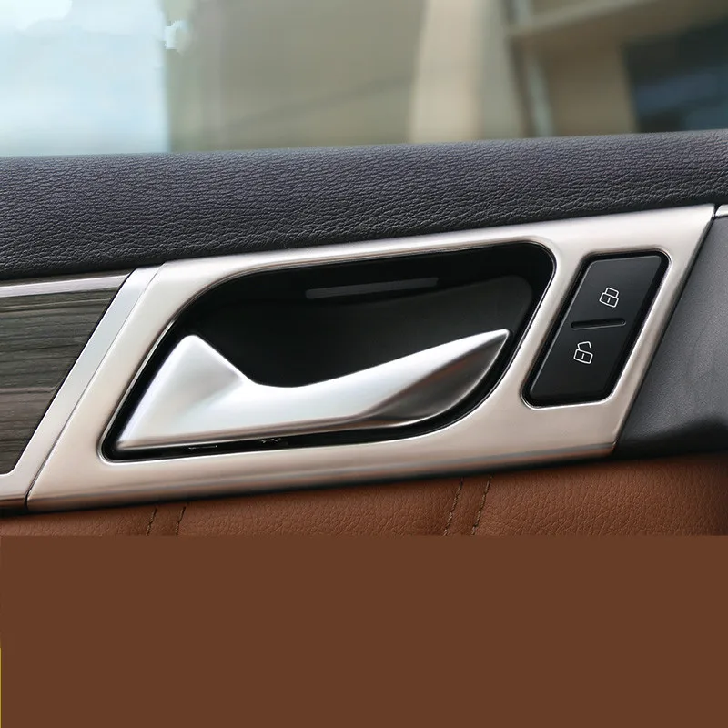 

4PCS/SET 304 Stainless Steel Interior Door Switch Handle Decorative Frame Mouldings For Great Wall Haval H9 AA004