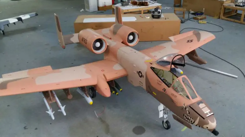 

RC aircraftairplane turbine jet A-10