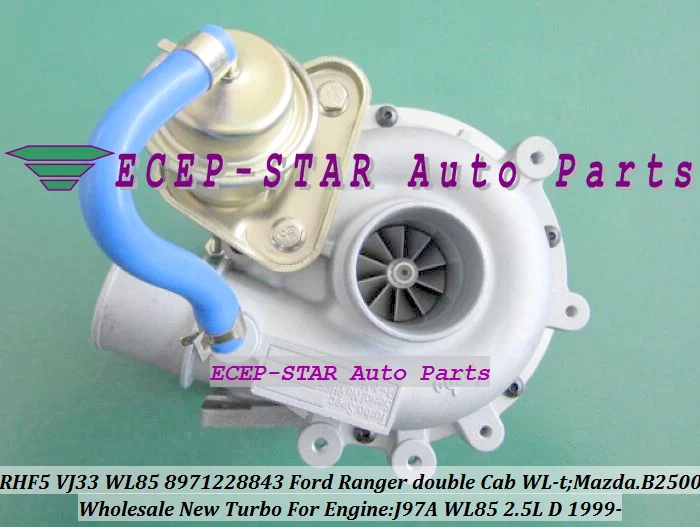 RHF5 VJ33 WL85 8971228843 VC430090 Turbo Turbine Turbocharger For FORD Ranger Double Cab WL-T For MAZDA B2500 J97A 2.5L D 109HP (1)