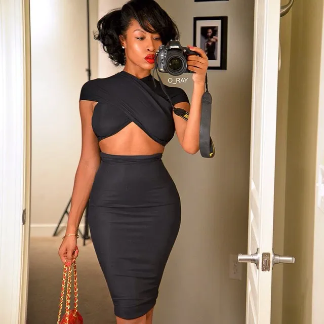 Image result for black woman wearing dress
