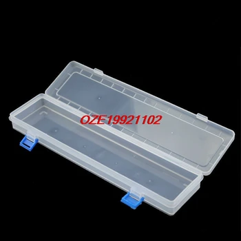 

1PCS Only Brush Painting Pencils Storage Box Watercolor Pen Container Transparent aqua pencil case