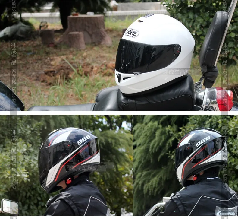 YOHE YH966 мотобайк Casco Capacete De Moto зимний теплый водонепроницаемый ветрозащитный мотоциклетный полный гоночный шлем