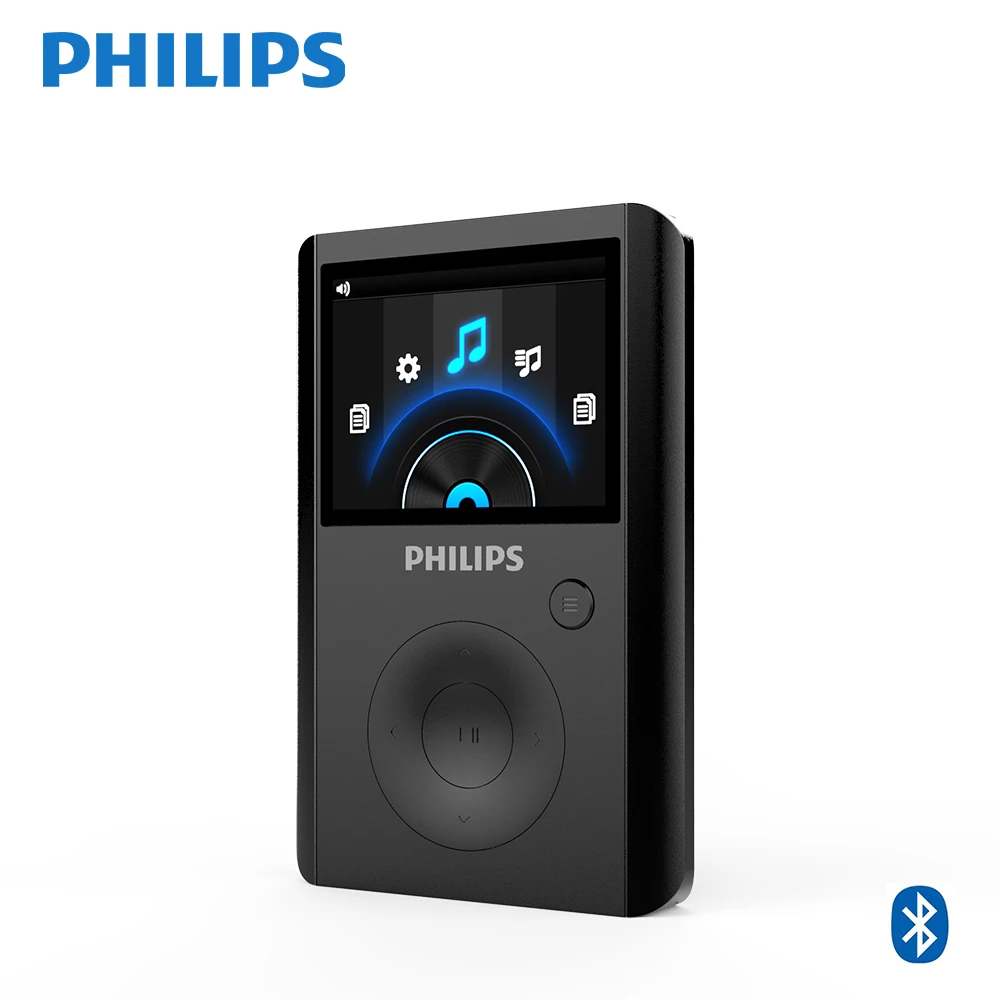 Philips оригинальный HIFI DSD MP3 плеер Bluetooth 32 Гб музыкальный 28 часов воспроизведения