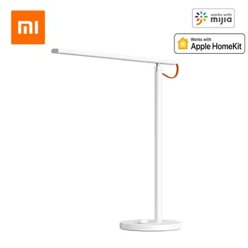 

Upgraded Version Xiaomi Mijia Smart LED Table Lamp 500lm 1S 9W Table Lamp 4 Light Mode Dimmable Mi Home APP Siri Voice Control