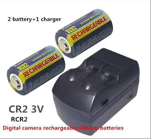 Новинка зарядное устройство CR2 RCR2 250 мАч 15270 3 в для литиевых аккумуляторов