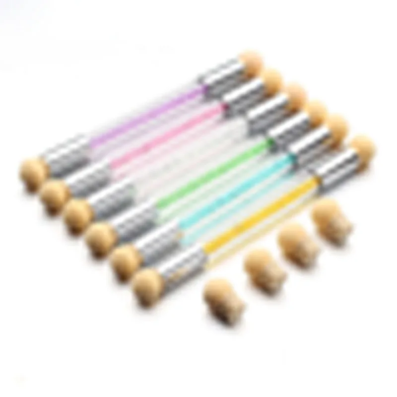 

2018 / High Quality Gradient Gradient Brush 6 Sponge Sponge Powder Nail Tools M19#25A0078XX