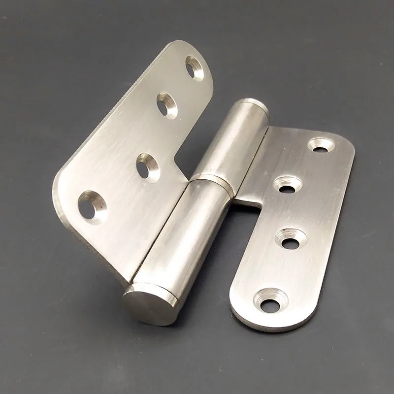Stainless Steel Hinges Door Hinges 4 inch detachable L-shaped hinge Round corner release hing mechanical equipment hinged industrial hinge