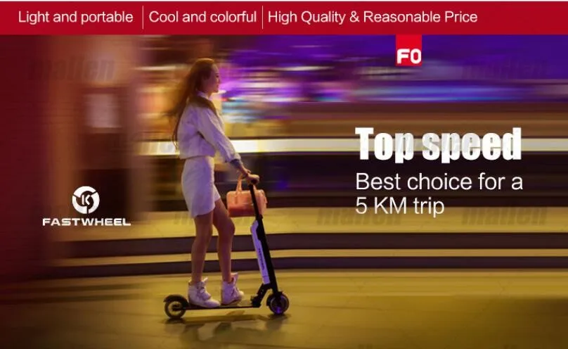 Best FastWheel F0 electric scooter adult foldable two wheel hoverboard electric sakteboard kick scooter 0