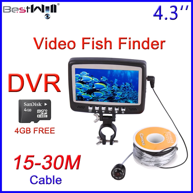 Видеокамера для подводной рыбалки HD 1000 TVL ЖК экран 4 3 дюйма|1000 tvl|ice fishing camerafishing camera