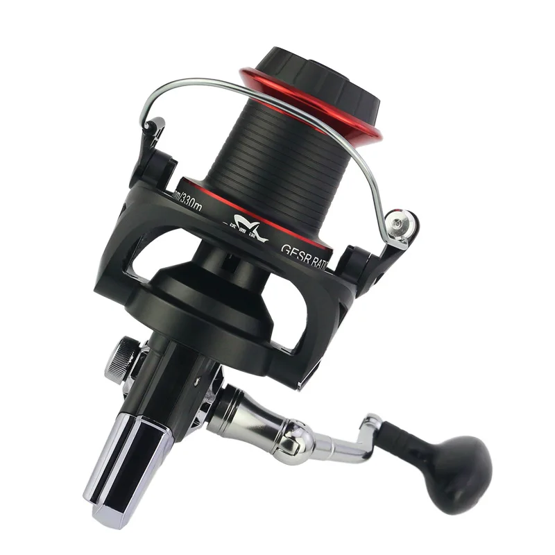 

WOEN DX8000/9000 sea fishing Anchor fish wheel Nylon composite material wheel body 13+1BB gapless guide structure Spinning wheel