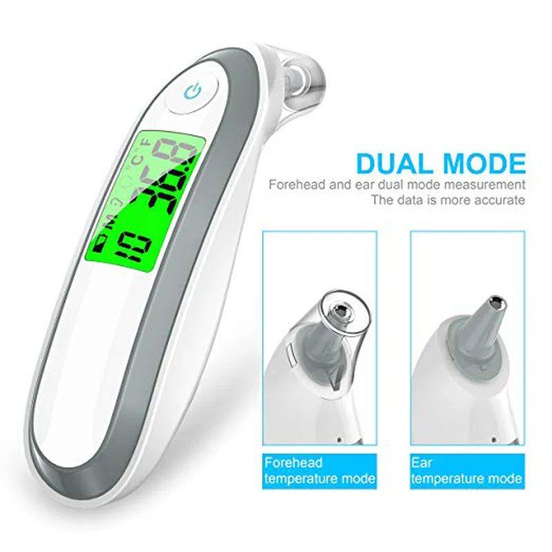 

New Muti-fuction Baby/Adult Digital Termomete Infrared Forehead Body Thermometer Gun Non-contact Temperature Measurement Device