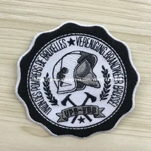 Пользовательские вышитые значки нет минимального заказа DIY свой собственный шитье одежды и ткань значки