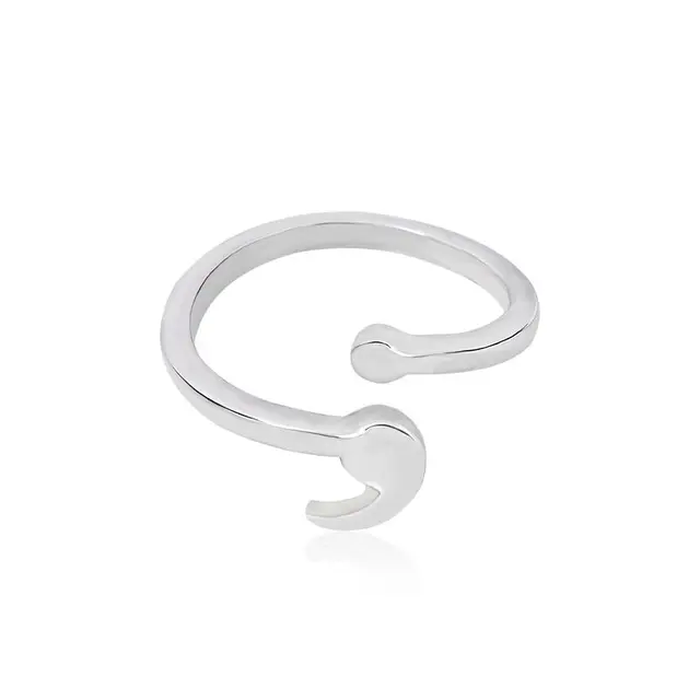 Ring Silver My story isn't over yet Rings Girl Women Suicide Depression Awarenes Ring Silver My story isn't over yet Rings Girl Women Suicide Depression Awarenes