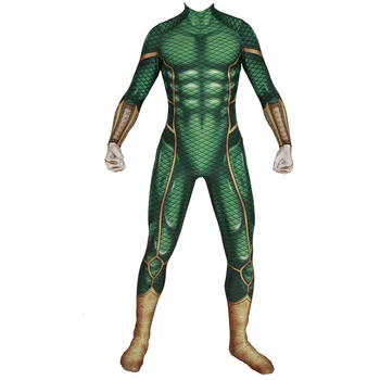 

Spider Man Far From Home Mysterio Spiderman Cosplay Costume Quentin Beck Zentai Bodysuit halloween costume for Kids Adult