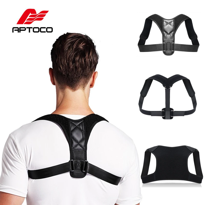 

Adjustable Posture Corrector Spine Back Shoulder Support Corrector Band Brace Correction Humpback Pain Relief Prevents Slouching