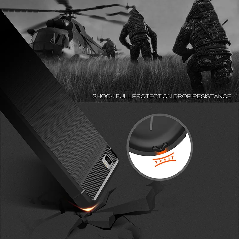 Carbon firber brushed silicone case huawei P8 P8 lite (4)