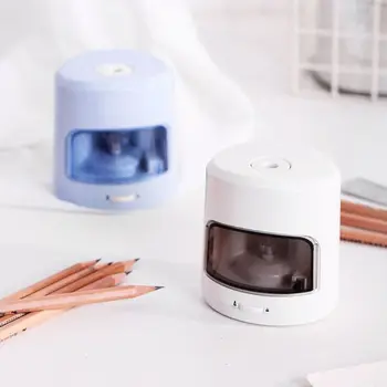 

Electric Automatic Pencil Sharpener Battery Operated Office School Supplies Kids Student Children Gift