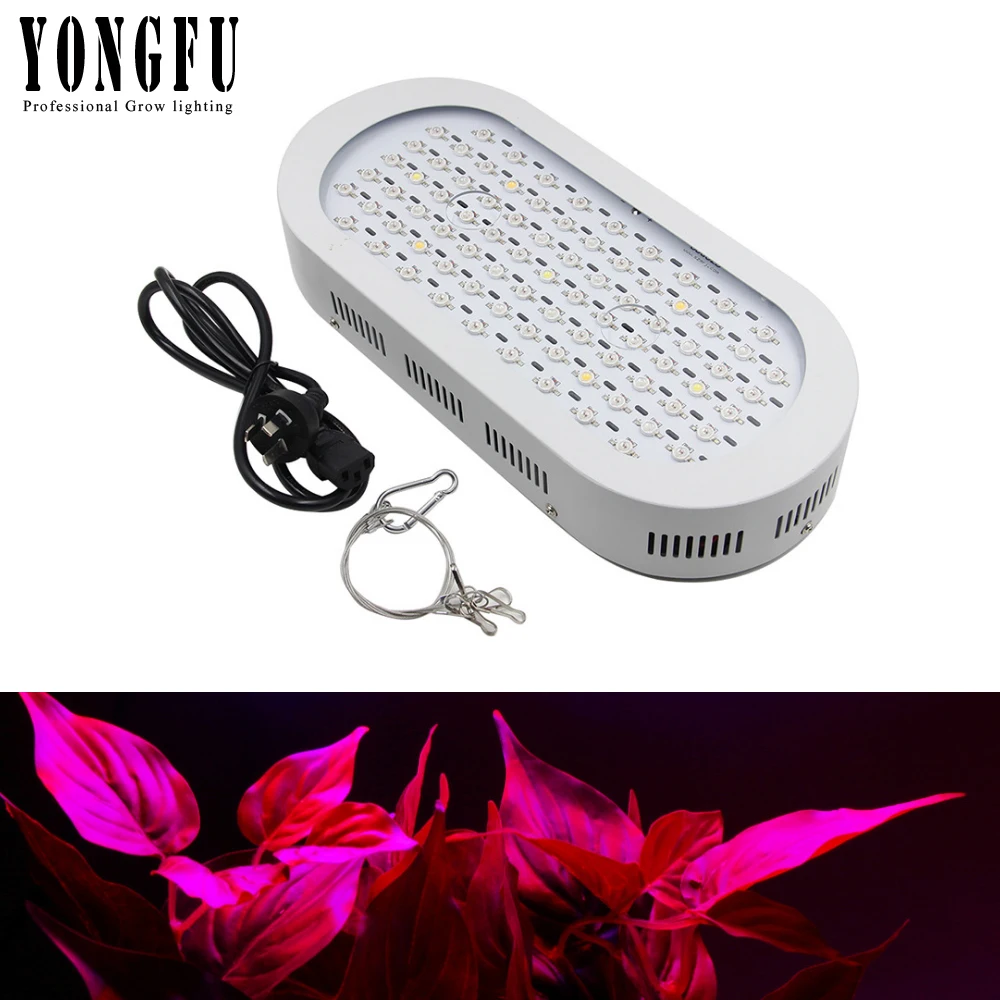 Светодиодный Grow Light 150W/220W/300W двойной переключатель чип полный спектр для