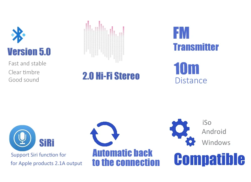 Bluetooth передатчик аудио USB Bluetooth 5,0 приемник беспроводной адаптер 3,5 мм Приемник AUX для автомобиля аудио колонки комплект музыка