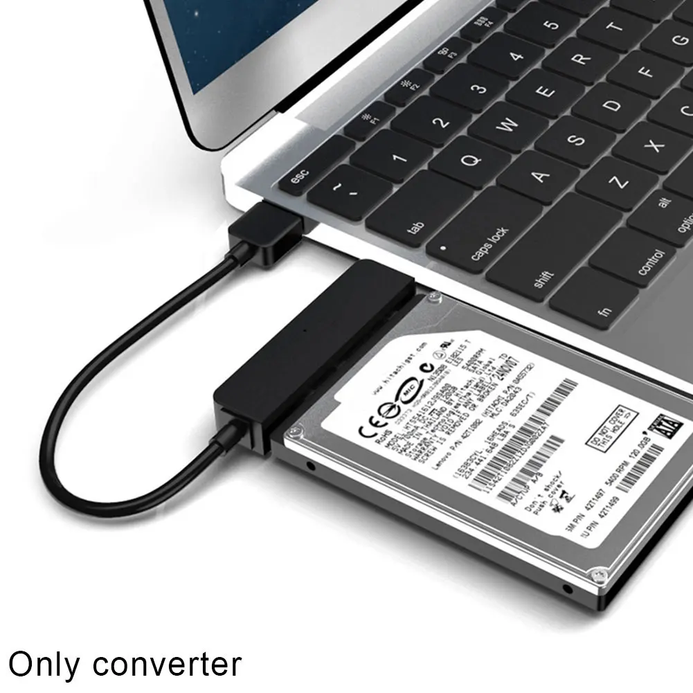 USB3.0 к SATA Дата кабель жесткого диска легкий для ноутбука 2 5 "внешний Портативный