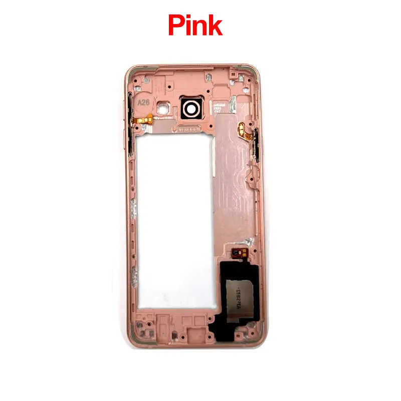 Высокое качество ЖК средняя передняя рамка Шасси Корпус для Samsung Galaxy A3 2106 A310 Ремонт Часть - Цвет: pink