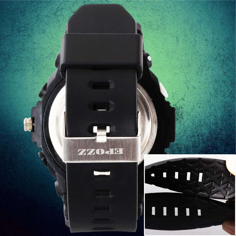 Новые мужские военные часы спортивные reloj hombre relojes de marca EPOZZ водонепроницаемые