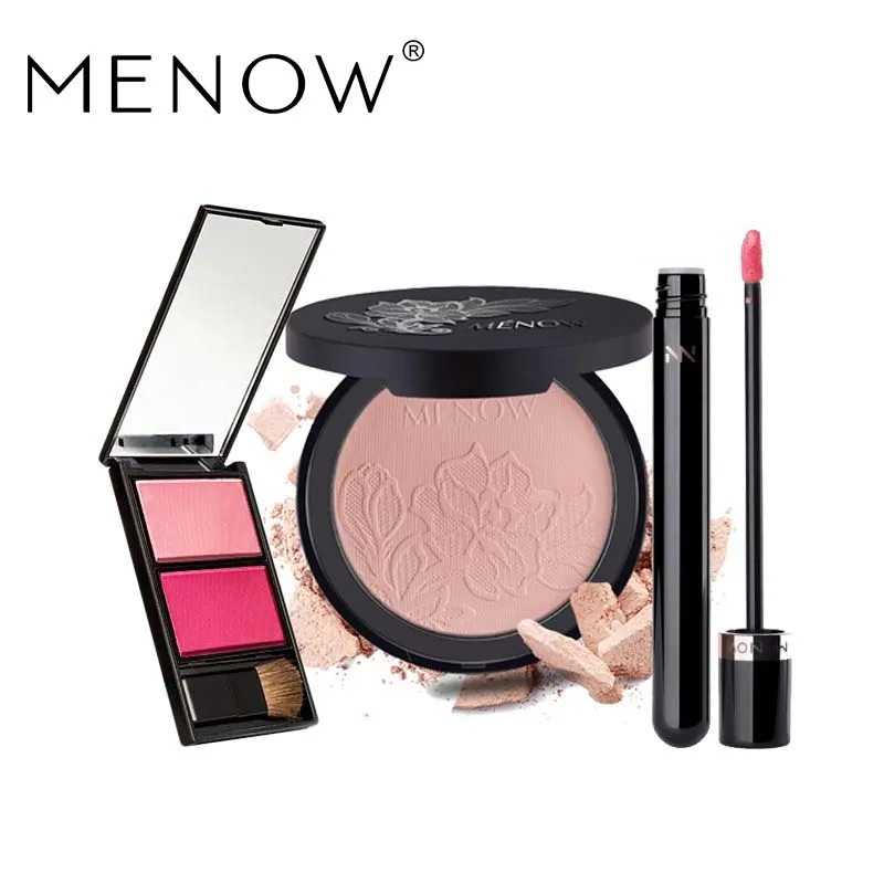 Menow Brand Make Up Set Natural Blush Plate Andhigh Quality Face Matte 