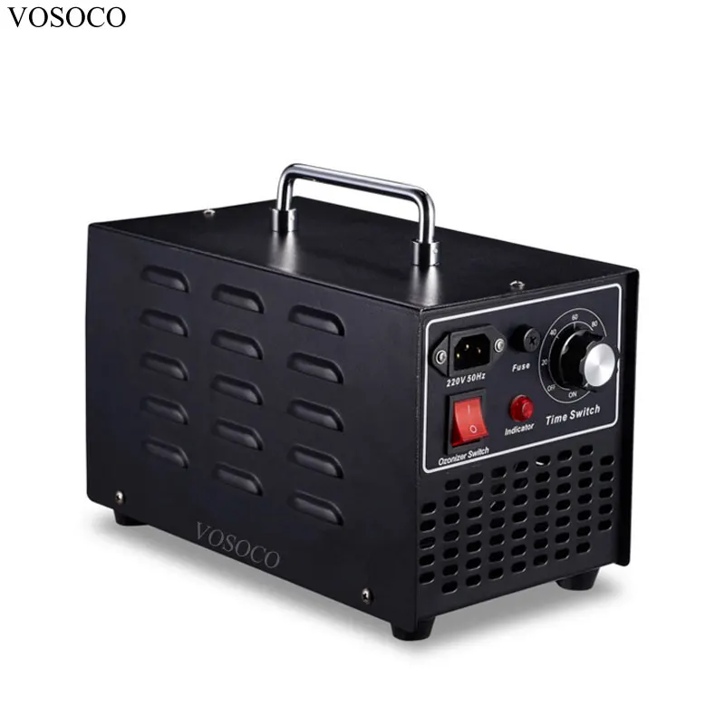 

10g/h Ozone Generator Metal Ozone air purifier sterilizing portable deodorizing air disinfector 160W Ozone Disinfection Machine