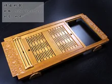 Factory direct wholesale tea four in one tea tea set four a bamboo bamboo tea tray auspicious clouds
