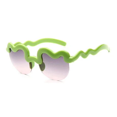 RILIXES очки детские пышные Стиль Детские футболки с фирменным дизайном солнцезащитные очки UV400 защиты Спорта на открытом воздухе для девочек Sunglases - Цвет линз: EY-1