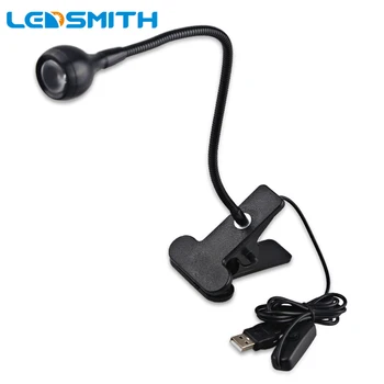 

1W LED Desk Lamp with Clip Flexible LED Reading Lamp USB Power Supply LED Reading Book Lamp Night Lighting