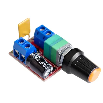 

DC motor PWM governor 3V6 12 24 35V speed control switch ultra small LED dimming device 5A