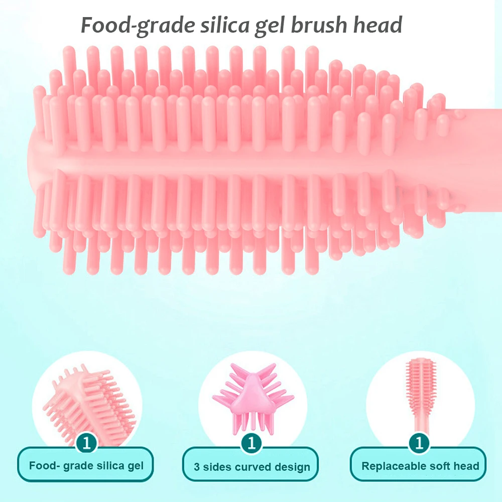 Child 3 sided electric toothbrush rechargeable for 2-10 years old soft brush 360 automatic kids electric toothbrush Child 3 sided electric toothbrush rechargeable for 2-10 years old soft brush 360 automatic kids electric toothbrush