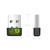 Kebidu-adaptador WiFi USB inalámbrico wi-fi de 150Mbps para ordenador con llave electrónica, tarjeta de red, controlador gratuito, adaptador wifi, Lan, USB, receptor Ethernet, CA ► Foto 2/6