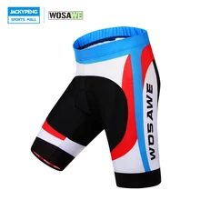 WOSAWE высокая эластичность быстросохнущие MTB Горная дорога велосипед Колготки одежда гель мягкий 4D гель мягкий велосипедные шорты для мужчин
