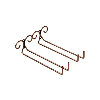 

2 Rows Stainless Steel Wall-Mounted Wine Glass Hanger Wine Glass Rack Holder for Bar Home Hanging Metal Wine Cup Rack Holder