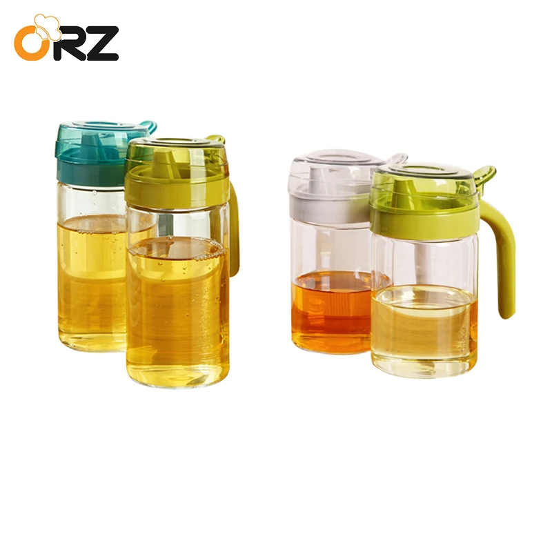 Orz Glas Kochen Olivenol Flasche Dicht Sojasauce Essig Batcher
