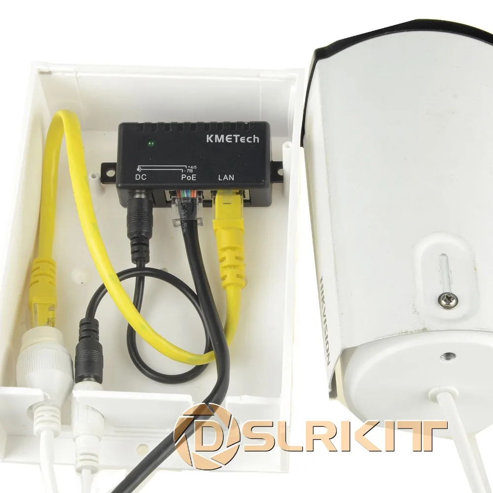 Открытый Анти дождь коробка для питания над Ethernet PoE Splitter ip-камера