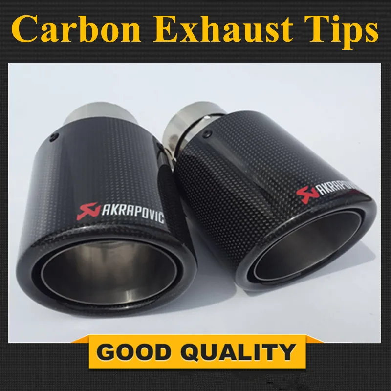 

2 PCS M Performance Akrapovic carbon fiber Exhaust Tip for BMW Series M3 M4 M5 2012- car-styling car exhaust