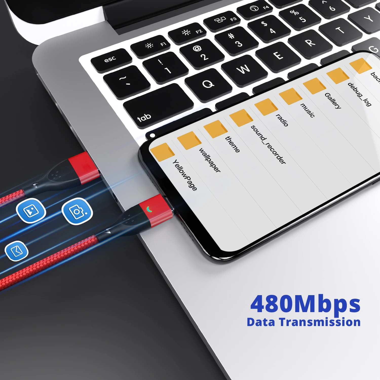 ANMONE usb type C Магнитный кабель Micro USB шнур для быстрой зарядки 1 м 2 м светодиодный индикатор синхронизации данных Магнитный зарядный провод для мобильного телефона