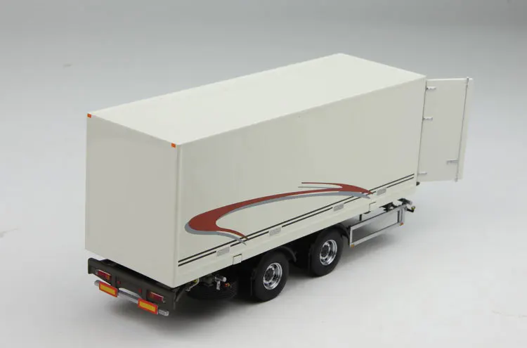 Литой металл 1/43 Volvo DFL4251 Трейлер Модель контейнера Коллекционная Коллекция дисплей - Цвет: B