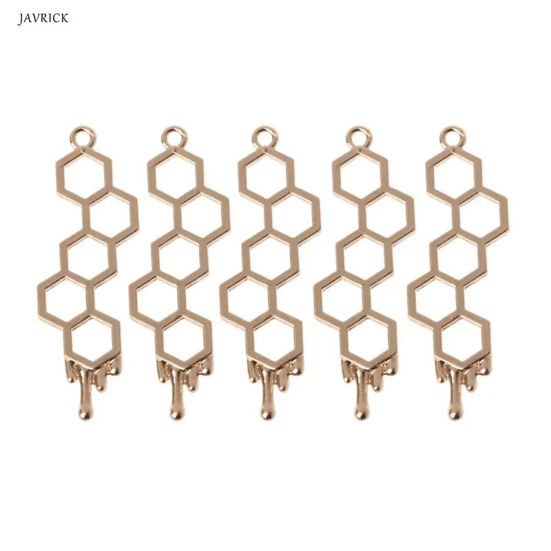 

5Pcs New Jewelry Frame Honeybee Planet UV Frame Pendant Open Bezel Setting UV Resin Jewelry DIY
