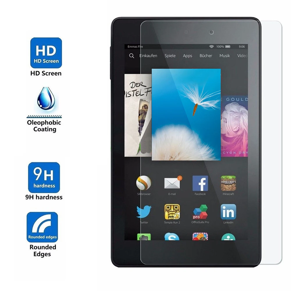 Прозрачная пленка из закаленного стекла покровитель для Amazon Kindle Paperwhite