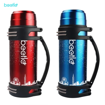 

Beetle Brand Thermos 2.0L Stainless Steel Insulated Thermos Bottle Outdoor Sports Drinking Water Bottle Vacuum Bottle